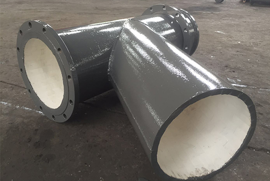 耐磨矿粉运送管道可以选陶瓷片吗？