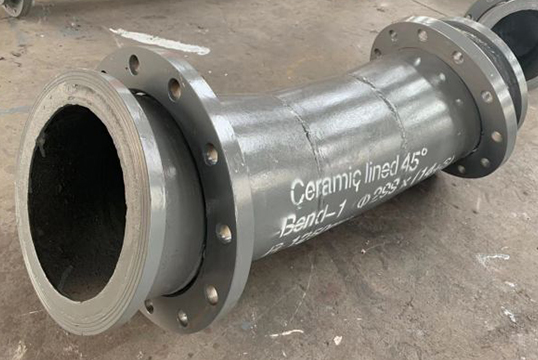 离心浇铸耐磨陶瓷弯头是哪种呢？