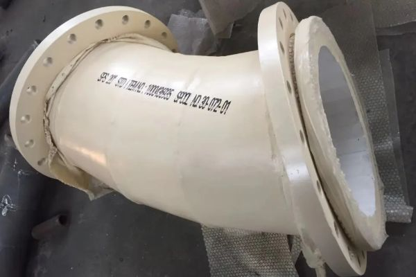 两头法兰式内衬陶瓷管