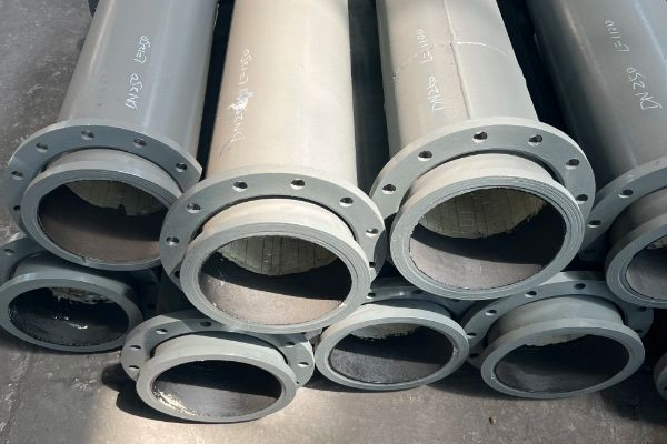 运送石灰浆液管道内衬陶瓷管