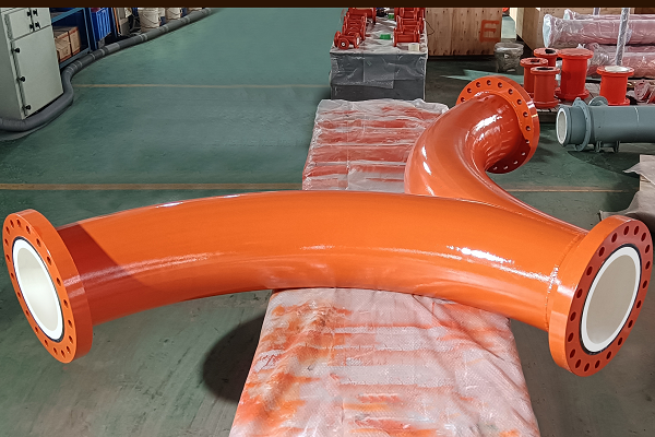 细石混凝士耐磨陶瓷复合弯管